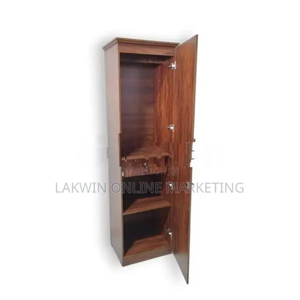 Melamine 2D Cupboard With Side-rack