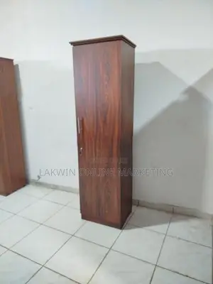 Melamine 2D Cupboard With Side-rack