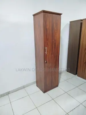 Melamine 2D Cupboard With Side-rack