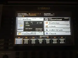Yamaha PSR S970 Keyboard