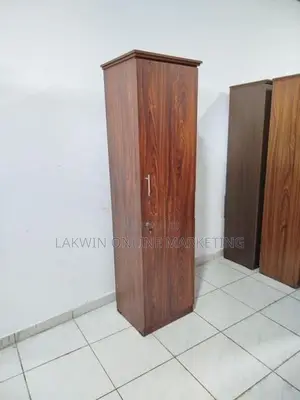 Melamine 2D Cupboard With Side-rack