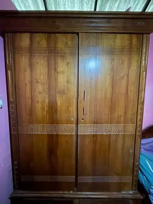 Teak Wood Modern Almari