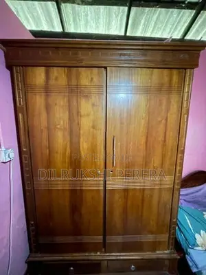 Teak Wood Modern Almari