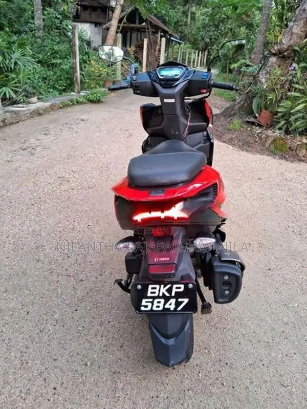Hero Xoom 110 Red Colour 2026