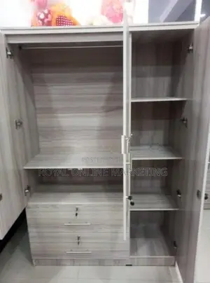 3 Door Melamine Cupboard (K-27)