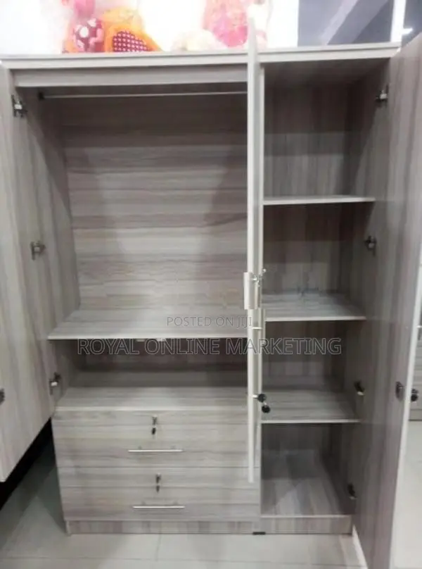 3 Door Melamine Cupboard (K-27)