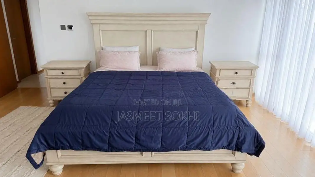 Bed with Side Tables