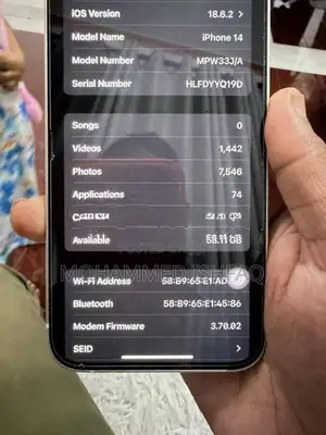 Apple iPhone 14 (Used)