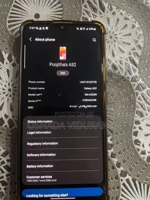 Samsung Galaxy A32 Samaung (Used)