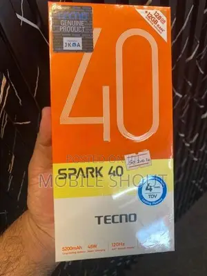 Tecno spark 40 (Brand New)