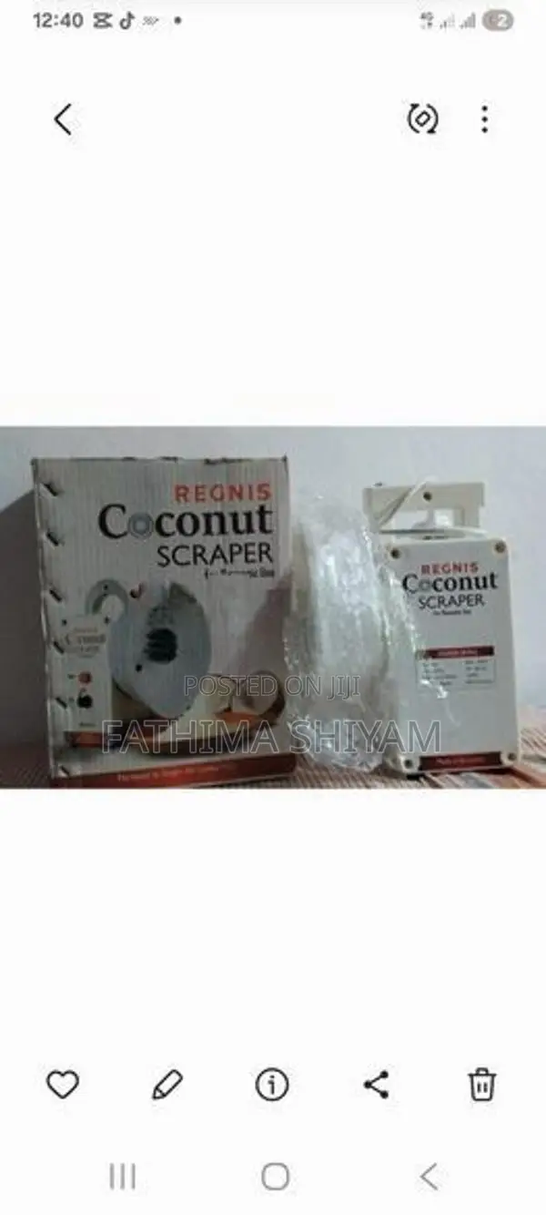 Coconut Scraper