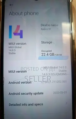 Xiaomi Redmi 9t (Used)