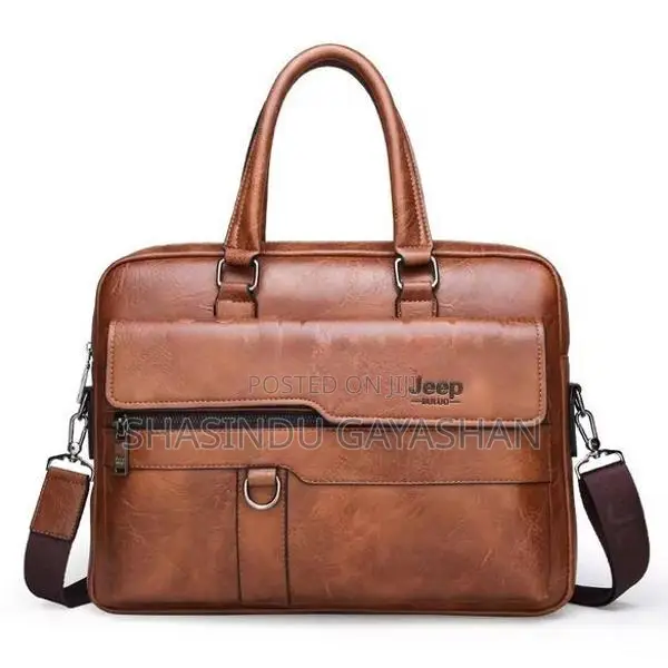 Jeep Leather Office Bag