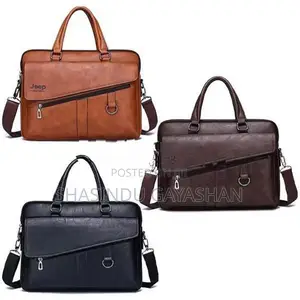 Jeep Leather Office Bag