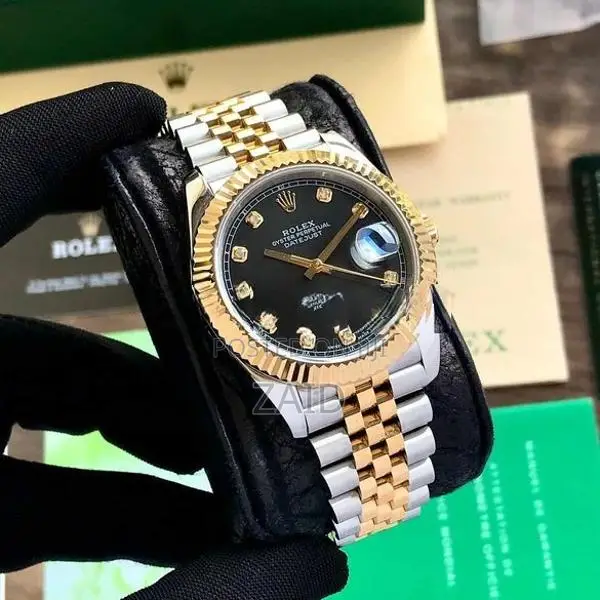 Rolex Date 41 Swiss ETA 3235 Movement Two Tone Mens Watch