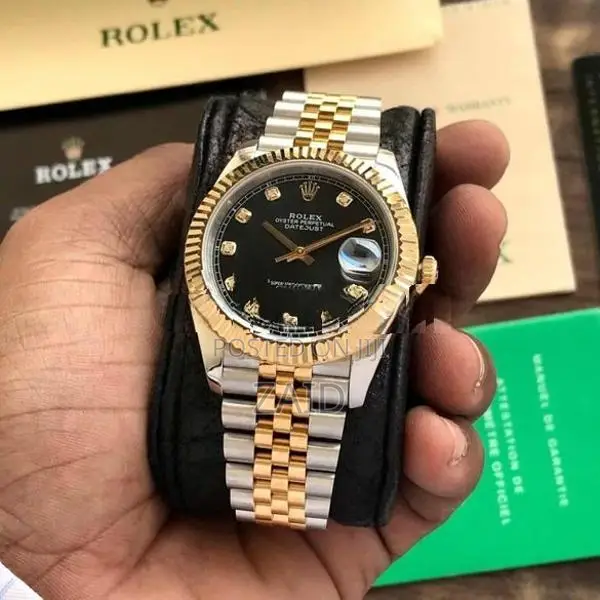 Rolex Date 41 Swiss ETA 3235 Movement Two Tone Mens Watch