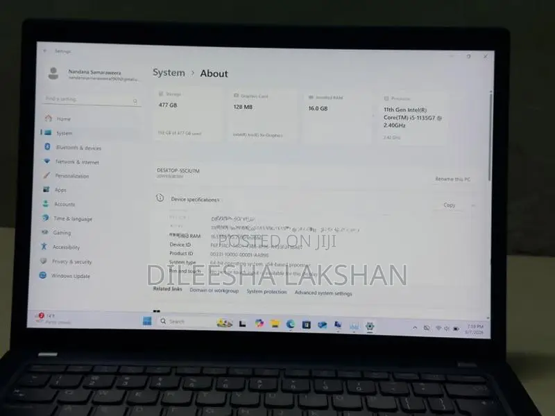 Lenovo ThinkPad X13 Gen 2 (Intel)