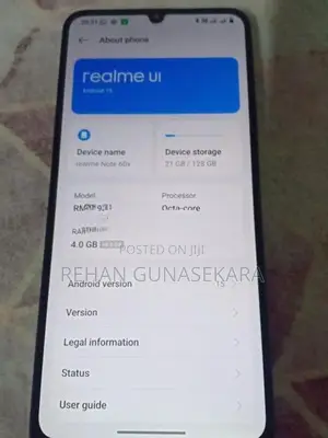 Realme Note 60 x (Used)