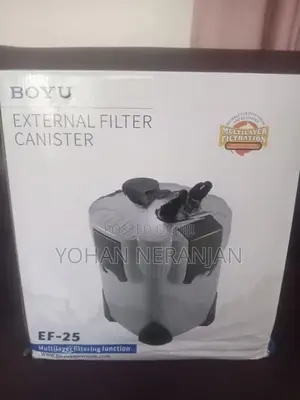 Fish Tank with Canister Filter