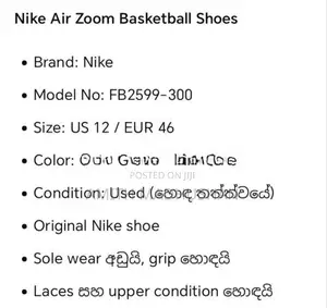 Nike Air Zoom Basketball Shoes