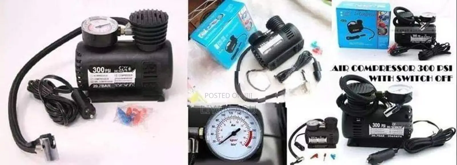 Air Compressor DC 12V – 300 PSI pump