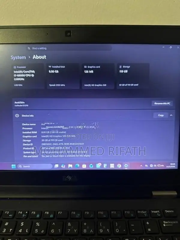 Dell Lattitude E7270
