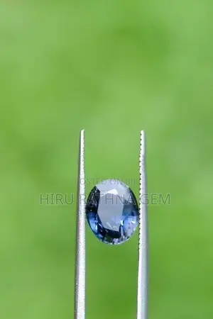 Natural Unheated Greenish Blue Sapphire Gem