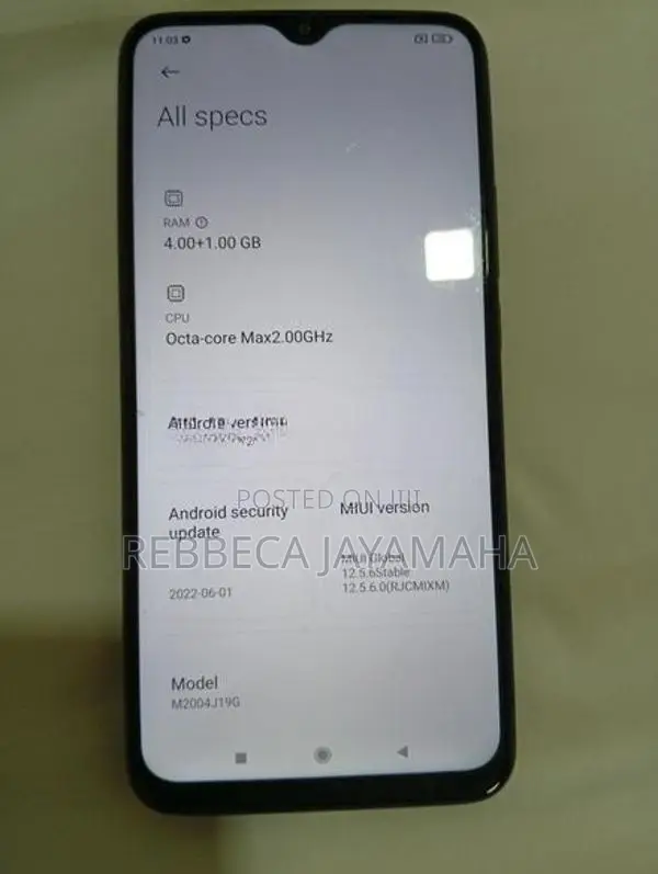 Xiaomi Redmi 9 4 GB 128 (Used)