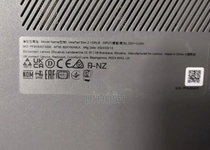 Lenovo Ideapad Slim 3 15IRU8