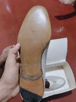Handmade Italian Leather Loafers Size 43