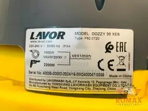 Industrial Vacuum Cleaner -Lavor (italy) 30L -Wet Dry