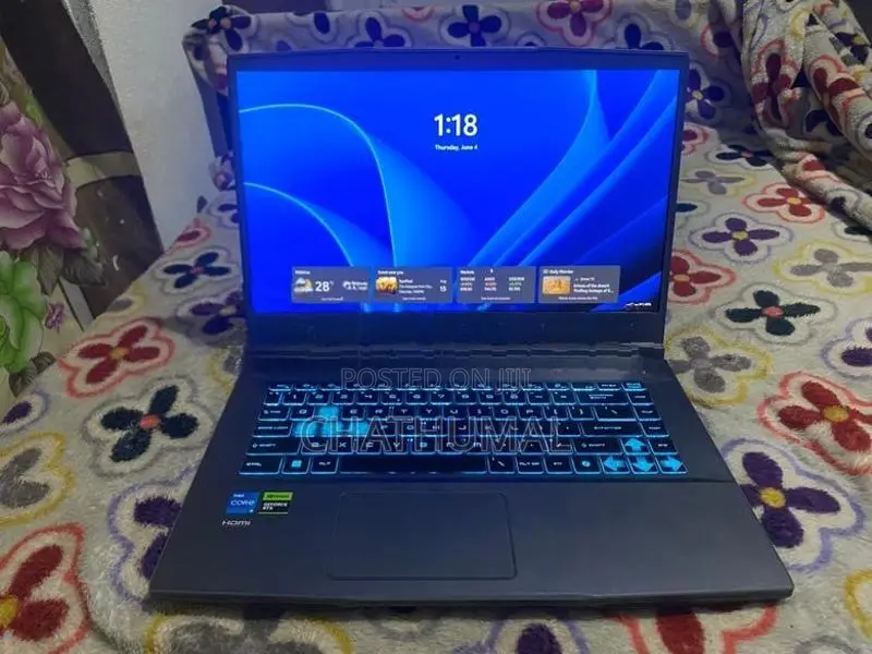 MSI Thin 15 B13UCX Gaming Laptop