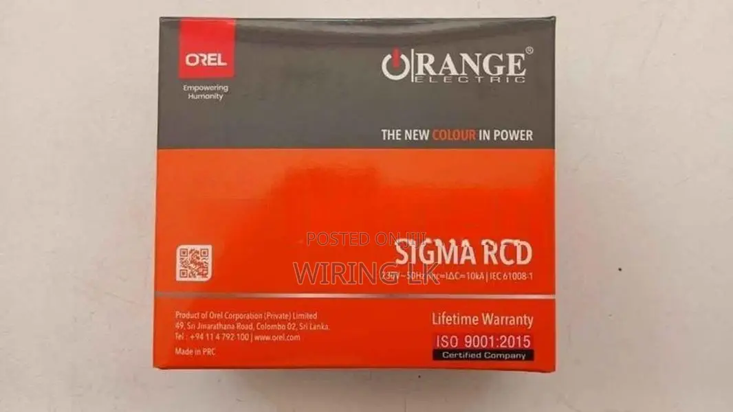 Orange Sigma Trip Switch