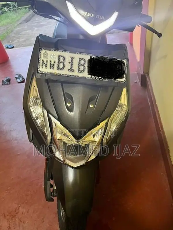 Honda Dio Matte black 2019