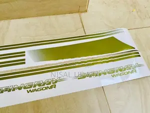 Suzuki Wagon R J Style 2014 2015 Sticker Full Set