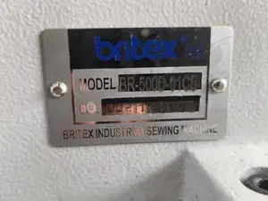 Britex Industrial Sewing Machine