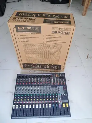 Audio Mixer Soundcraft 12ch