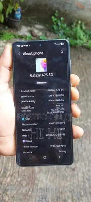 Samsung Galaxy A73 8GB 256GB (Used)