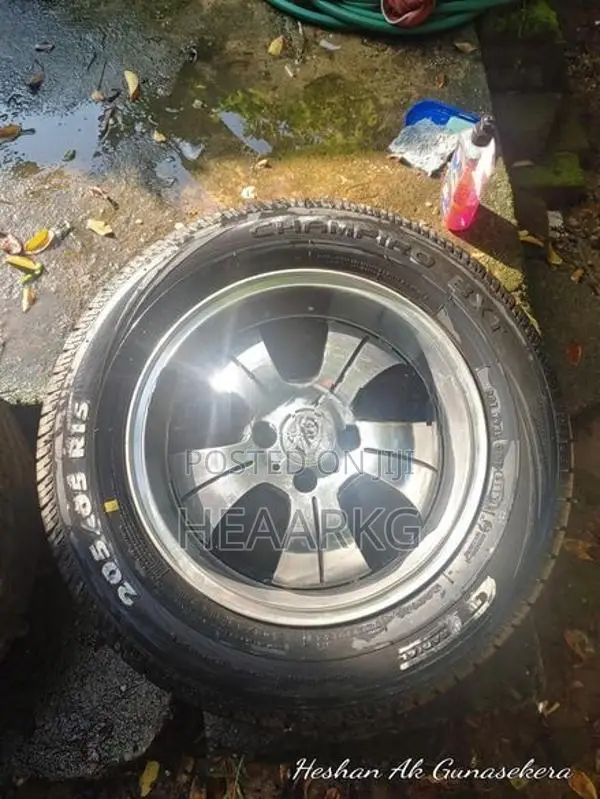 15 inch 4x100 Pcd 6.5jj Semi Deep Alloy Wheel Set