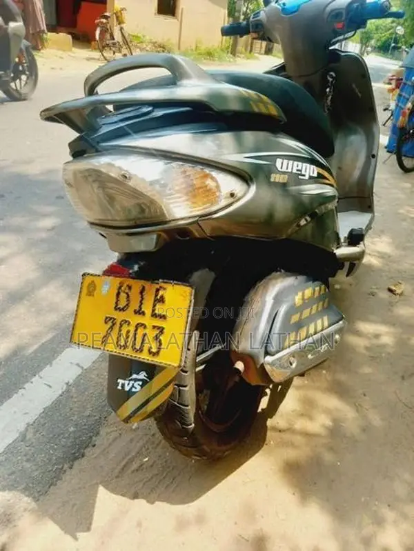 TVS Wego 110 2019