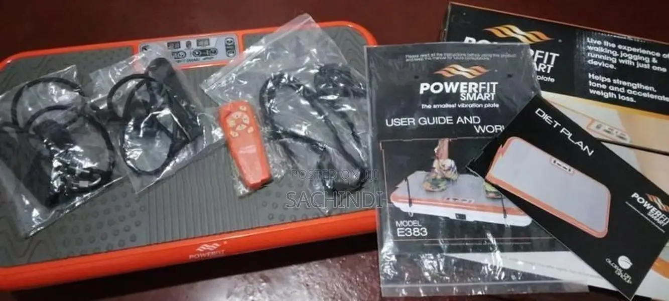 PowerFit Smart Vibration Exercise Machine - Complete Set