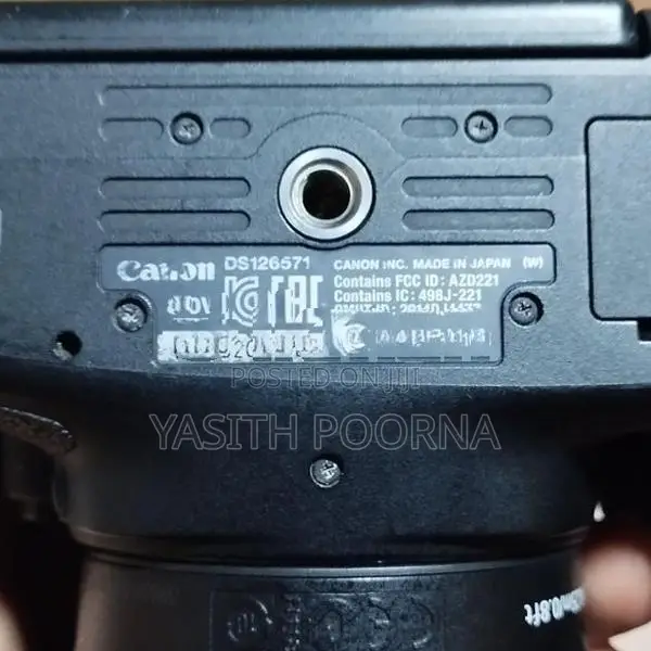 Canon EOS 750D Camera