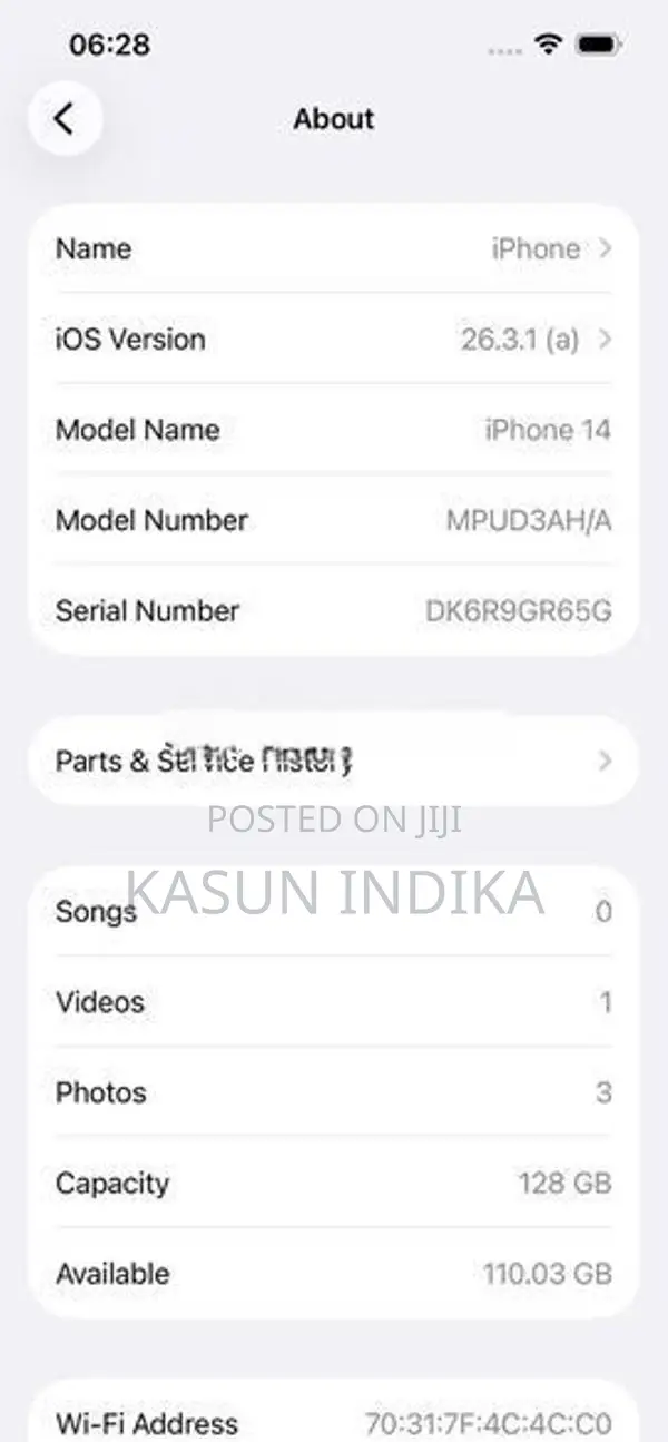 Apple iPhone 14 (Used)