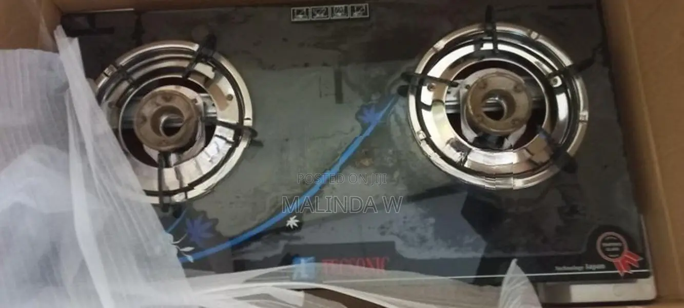 Telesonic Glass Top Gas Stove