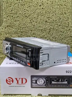 7 colour Display Mp3 Player With USB BT AUX