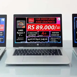 HP ProBook 645 Ryzen 7 |AMD Radeon VGA|8GB Ram |256GB NVMe Laptops