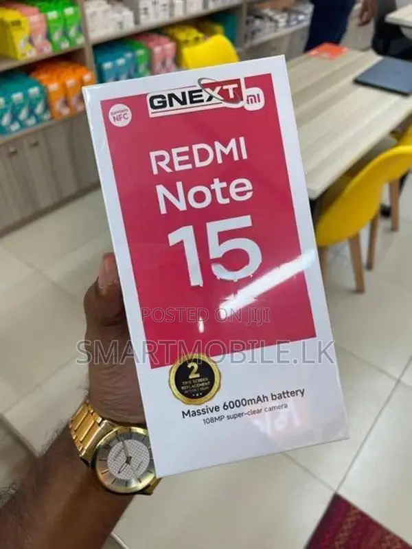 Xiaomi Redmi Note 15 8GB/256GB (Brand New)