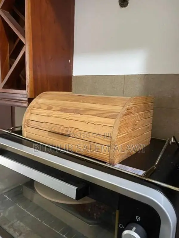 Wooden Bread Box