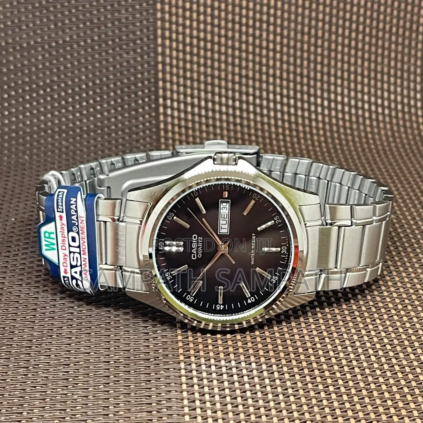 Casio Black Analog Classic Watch