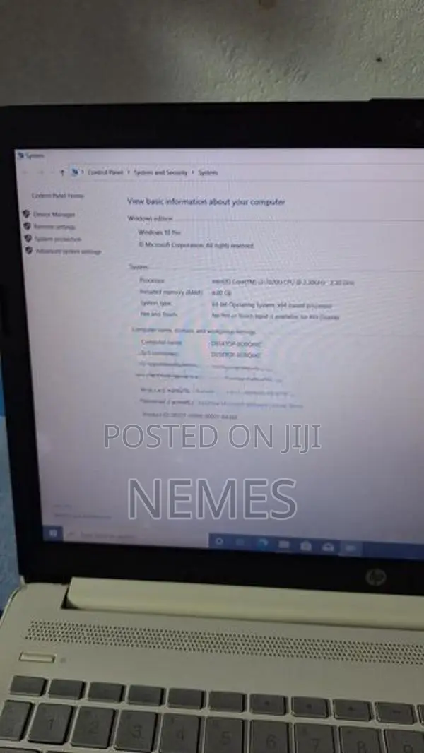 HP i3 7th Gen 7020 Laptop